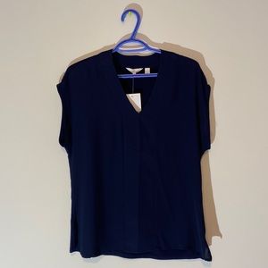 RW&CO Navy blue blouse